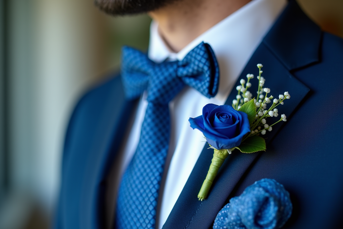 bleu mariage